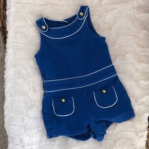 Janie and Jack Baby Girl Romper